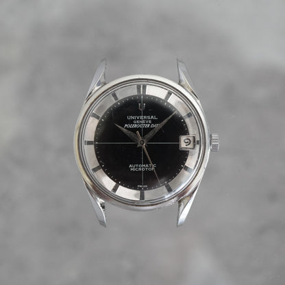 UNIVERSAL GENEVE Polerouter Date Microtor Cal 215-2