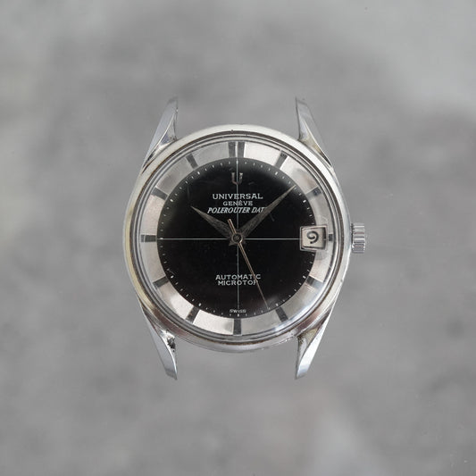 UNIVERSAL GENEVE Polerouter Date Microtor Cal 215-2