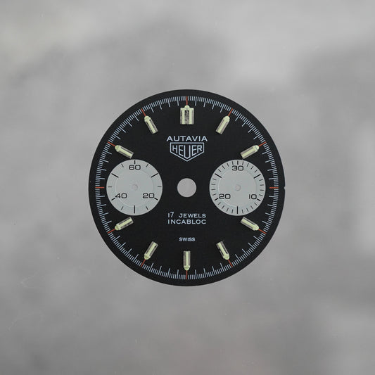 Heuer Autavia Dial for Valjoux 7733
