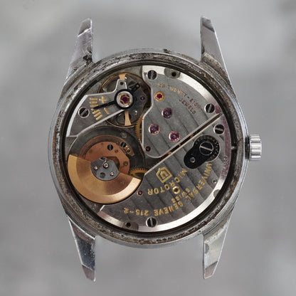 UNIVERSAL GENEVE Polerouter Date Microtor Cal 215-2